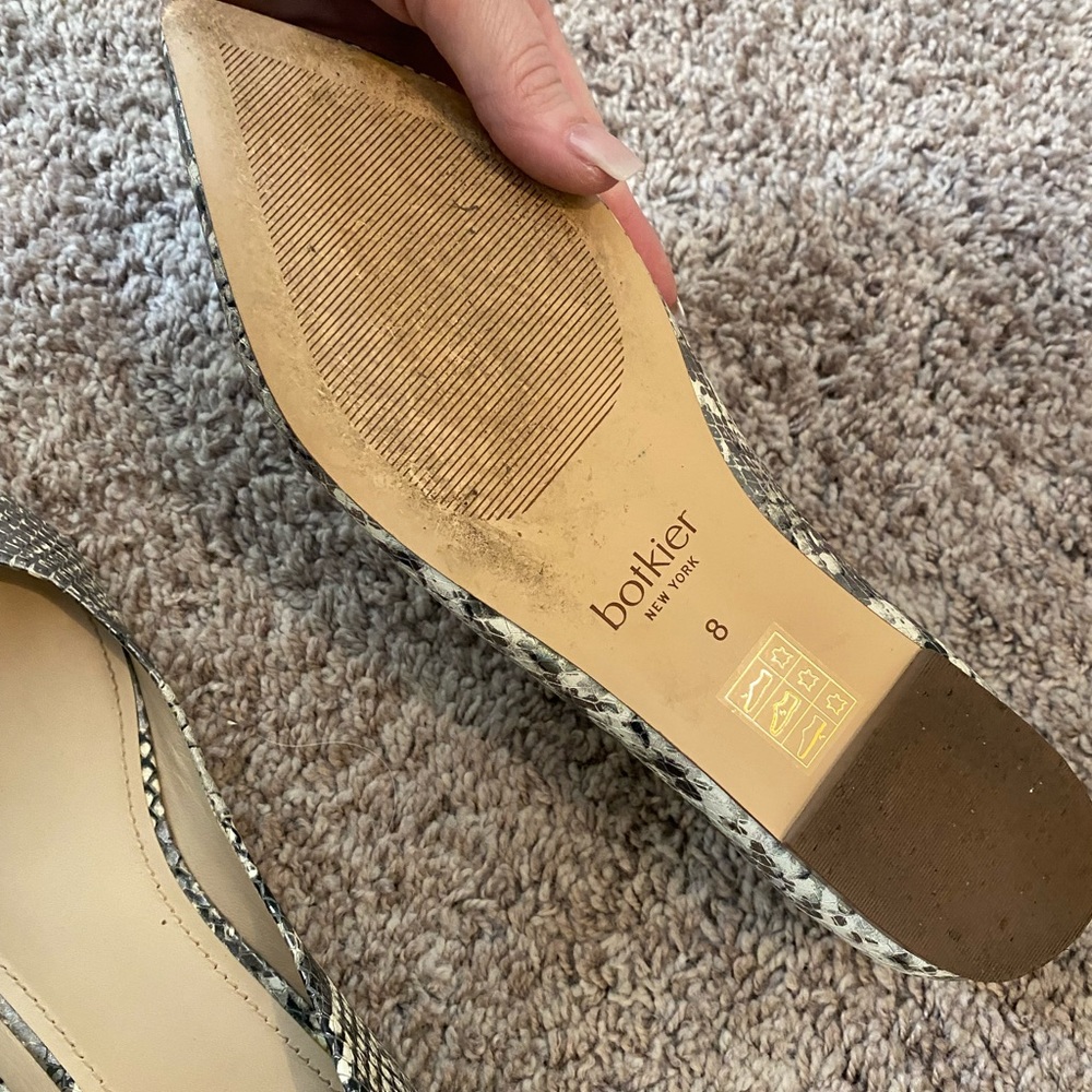 Snakeskin flats - Picture 5 of 6